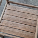 Set of 4 Jack outdoor dining chair frame