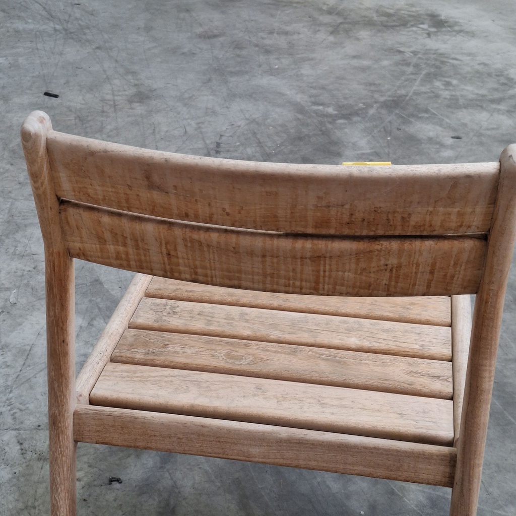 Set of 4 Jack outdoor dining chair frame