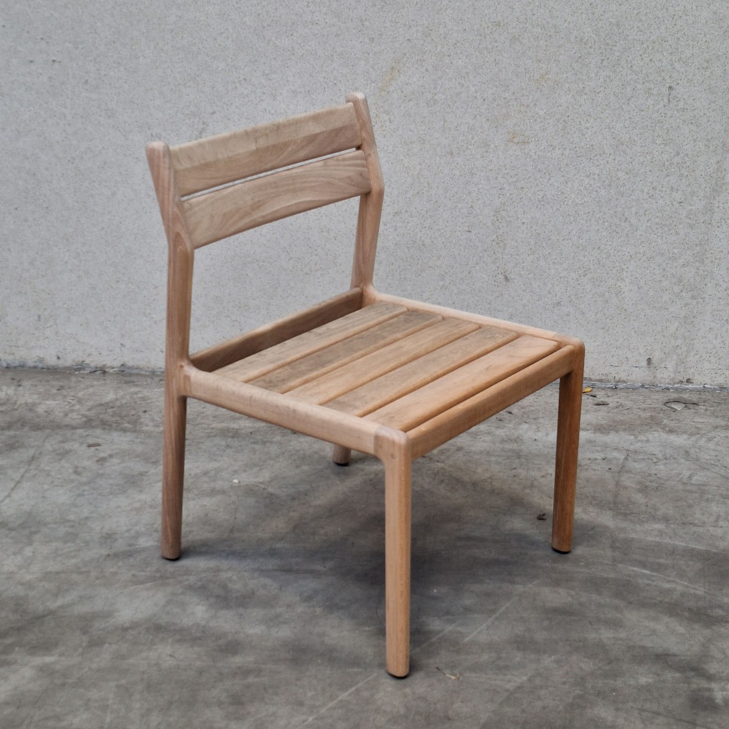 Set of 4 Jack outdoor dining chair frame