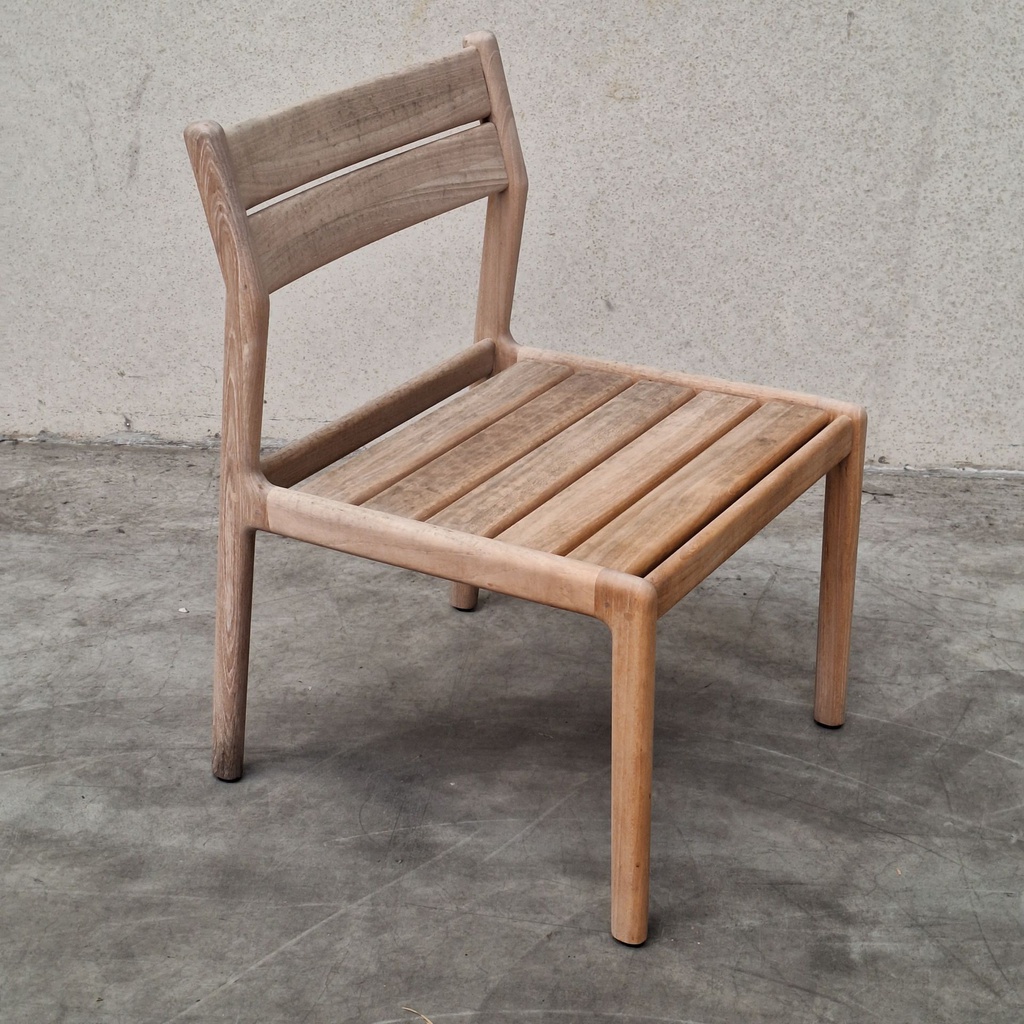 Set of 4 Jack outdoor dining chair frame