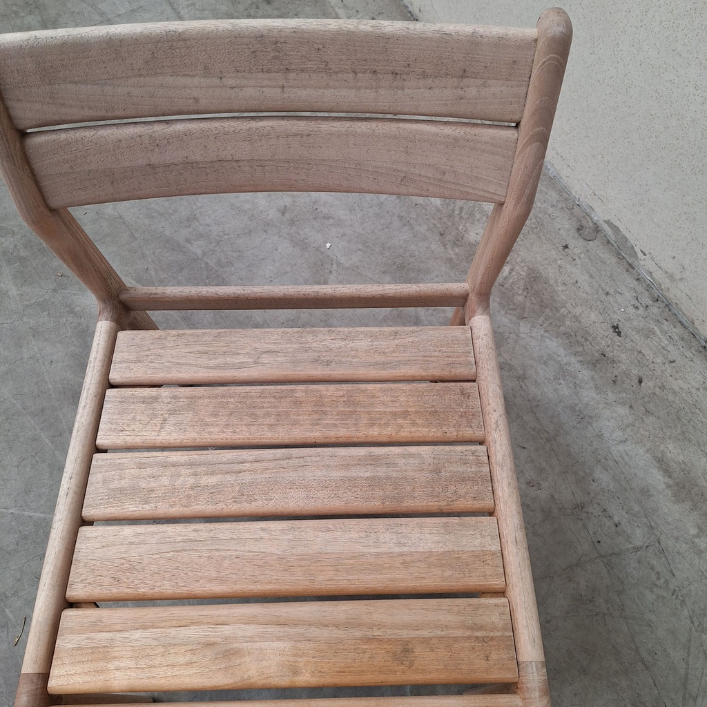 Set of 4 Jack outdoor dining chair frame