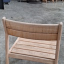 Set of 4 Jack outdoor dining chair frame