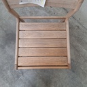 Set of 4 Jack outdoor dining chair frame