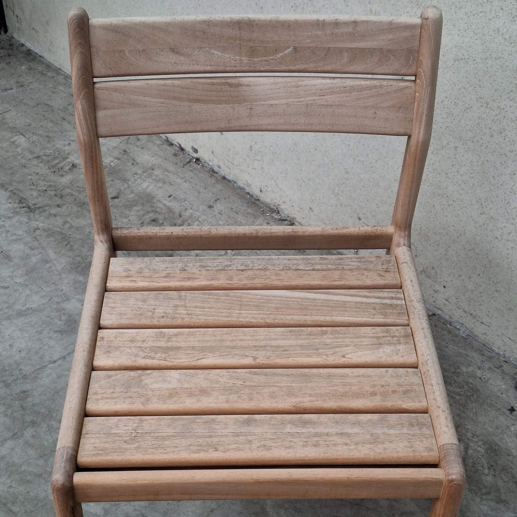 Set of 4 Jack outdoor dining chair frame