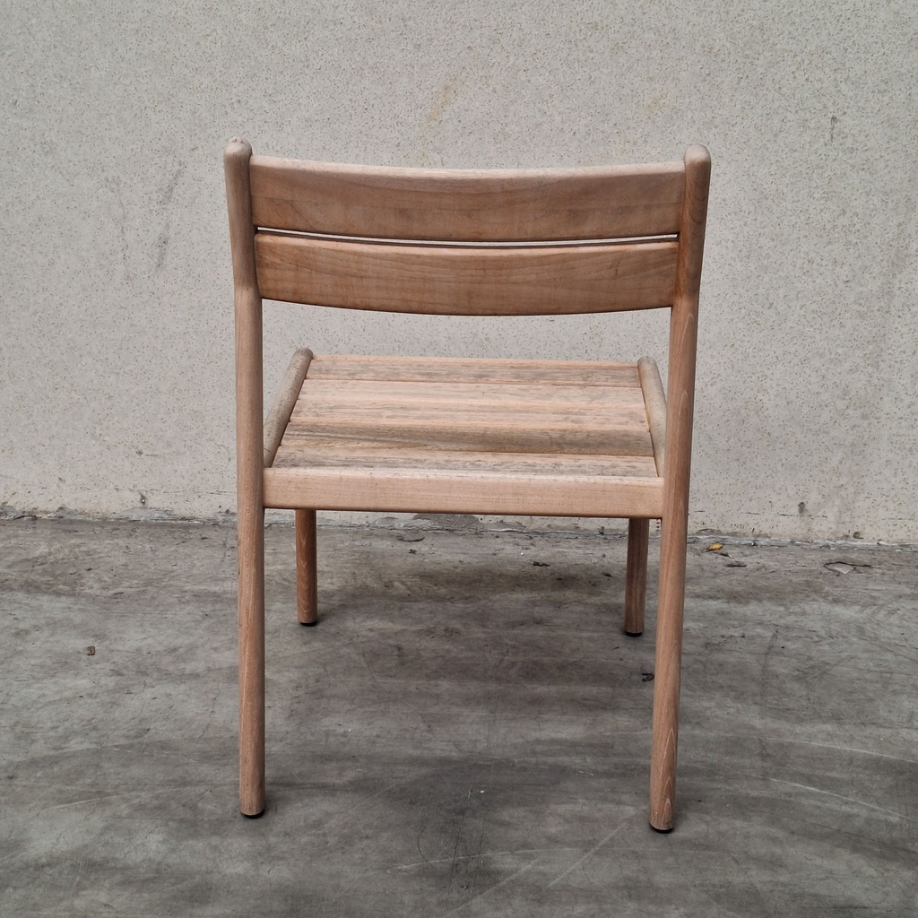 Set of 4 Jack outdoor dining chair frame