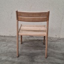 Set of 4 Jack outdoor dining chair frame