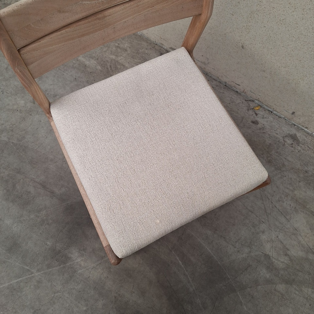 Set of 4 Jack outdoor dining chair cushions