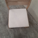 Set of 4 Jack outdoor dining chair cushions