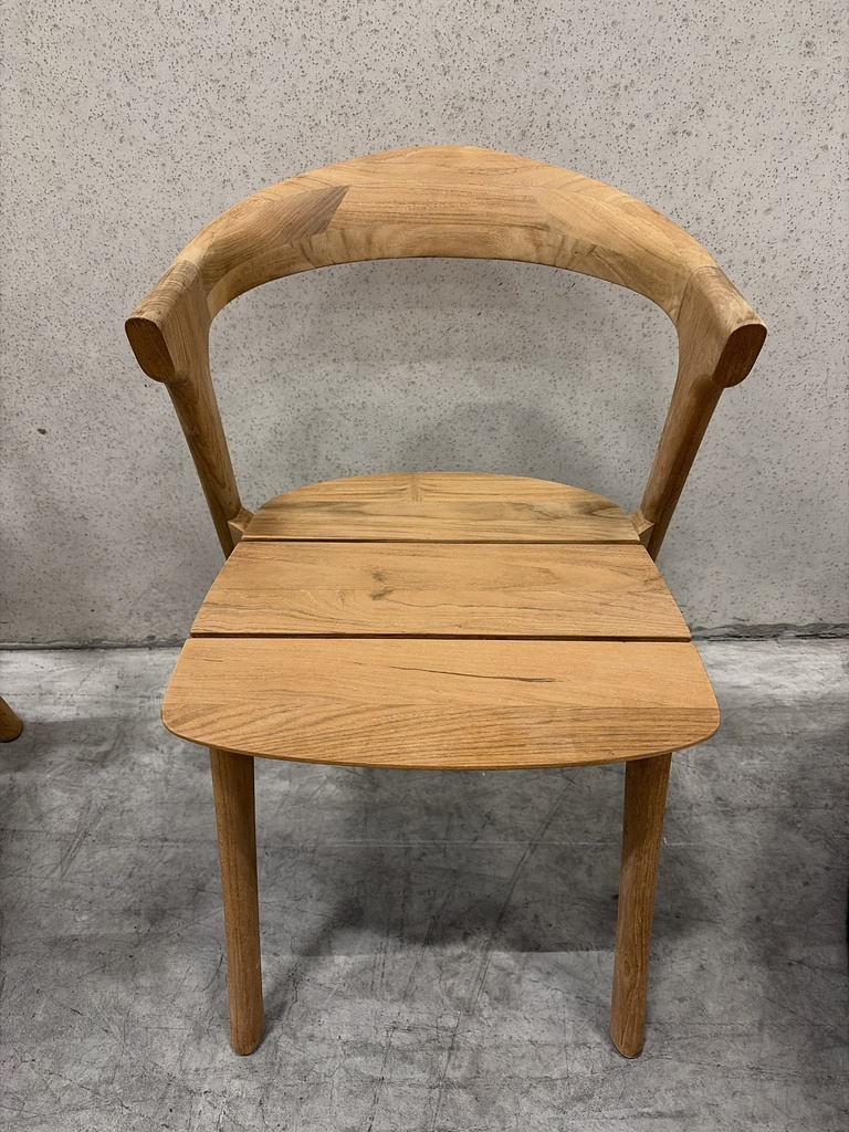 Set of 4 Bok outdoor dining chairs