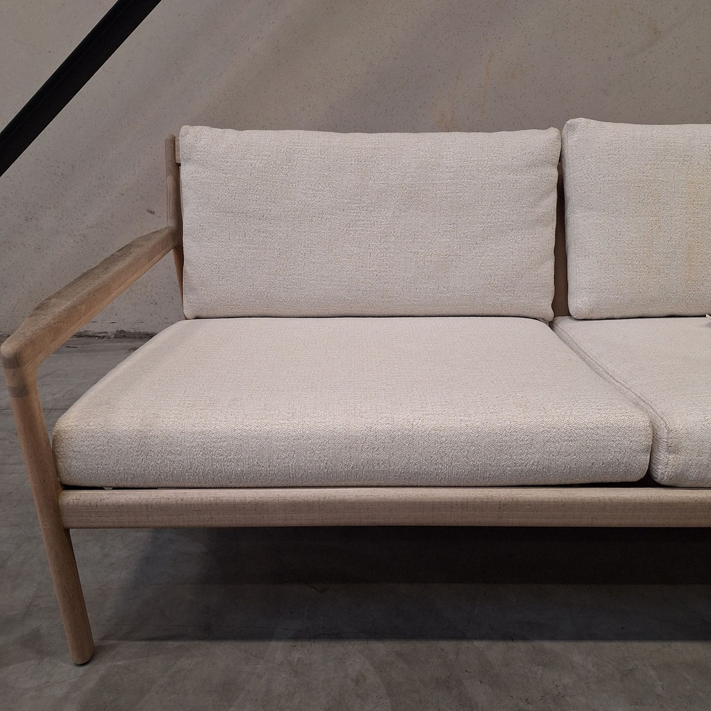 Jack outdoor 2-seater sofa cushion set (Off White)