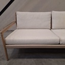 Jack outdoor 2-seater sofa cushion set (Off White)