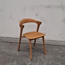 Set of 2 Bok outdoor dining chairs