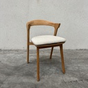 Set of 2 Bok outdoor dining chair cushions