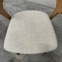 Set of 2 Bok outdoor dining chair cushions