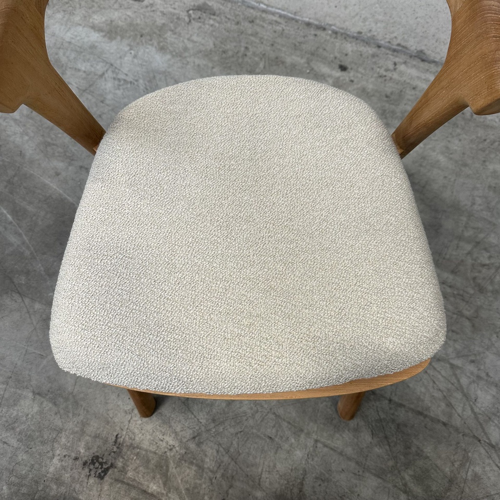 Set of 4 Bok outdoor dining chair cushions