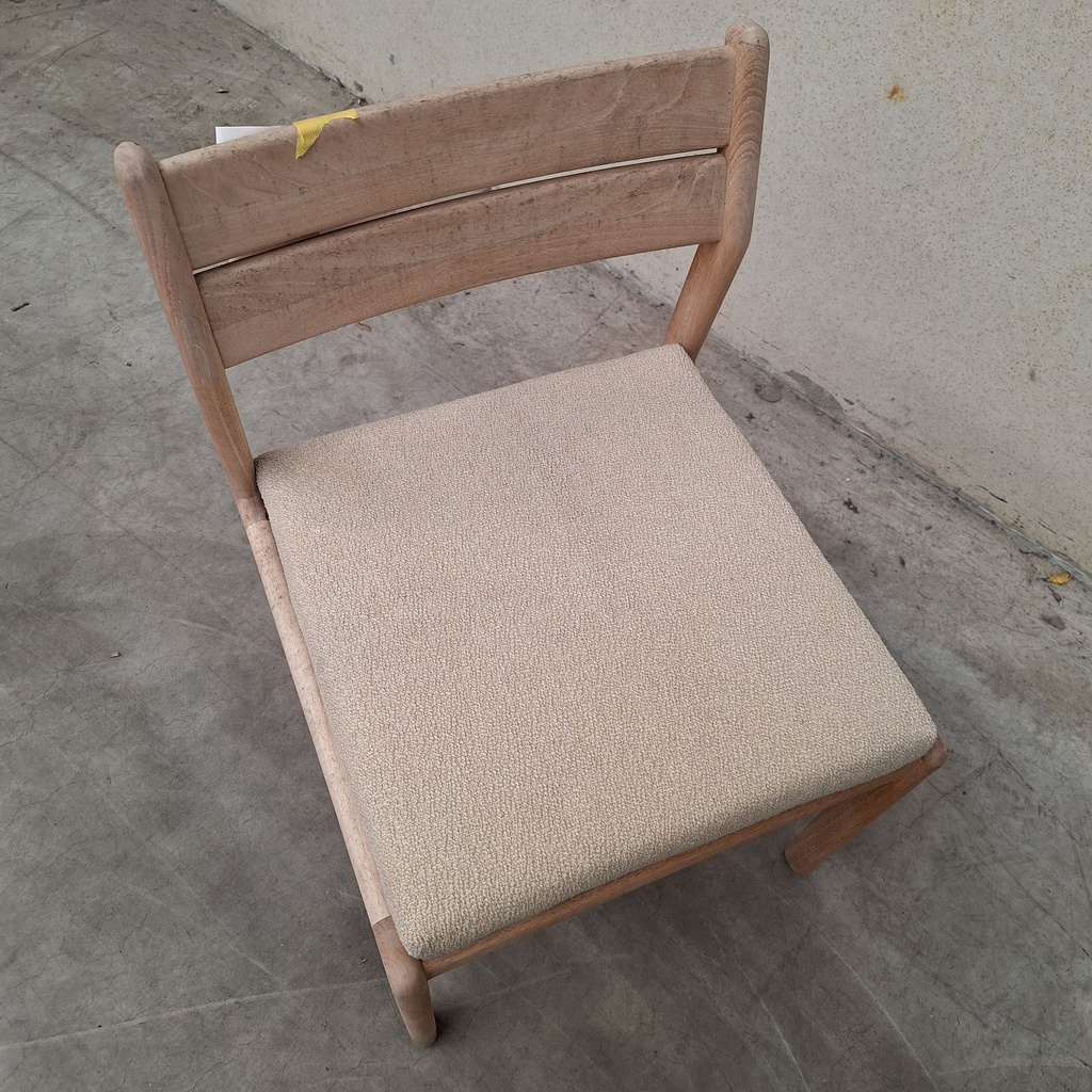 Set of 4 Jack outdoor dining chairs with cushions