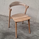 Bok outdoor dining chair with cushion