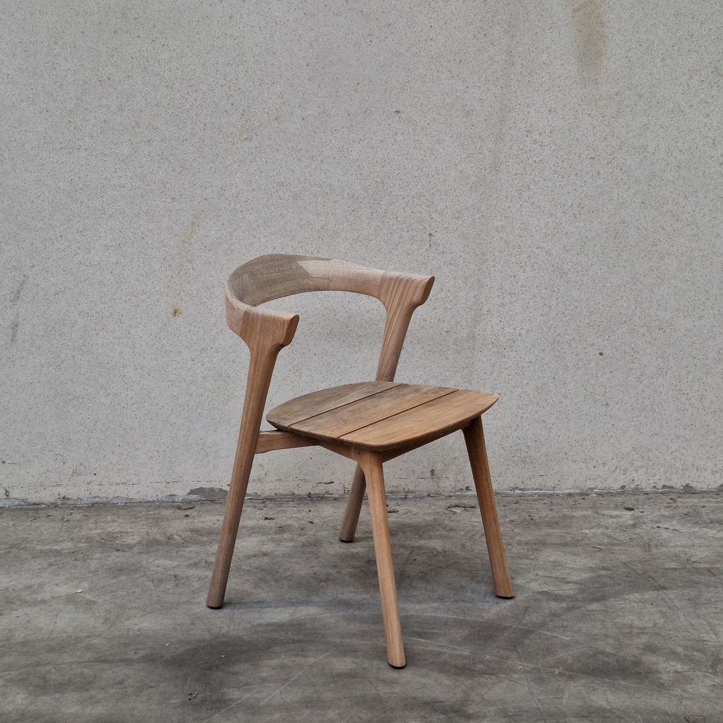 Bok outdoor dining chair with cushion