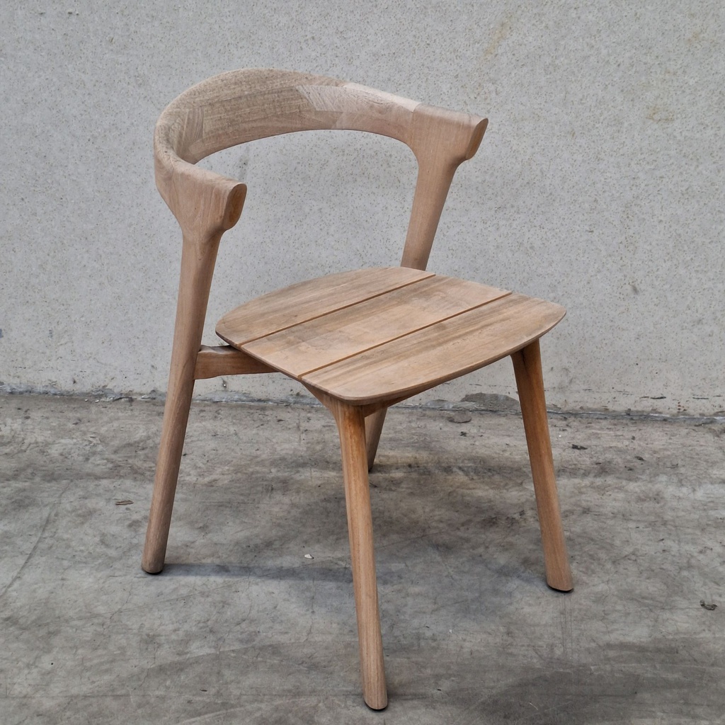 Bok outdoor dining chair with cushion
