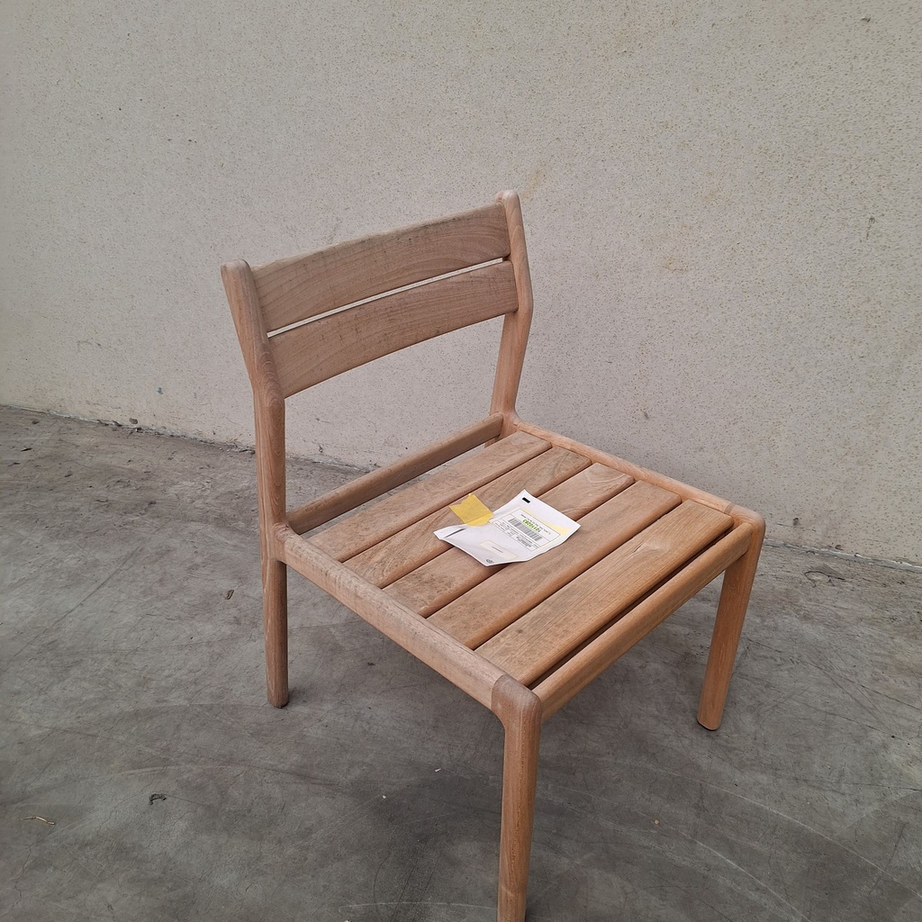 Set of 4 Jack outdoor dining chairs with cushions