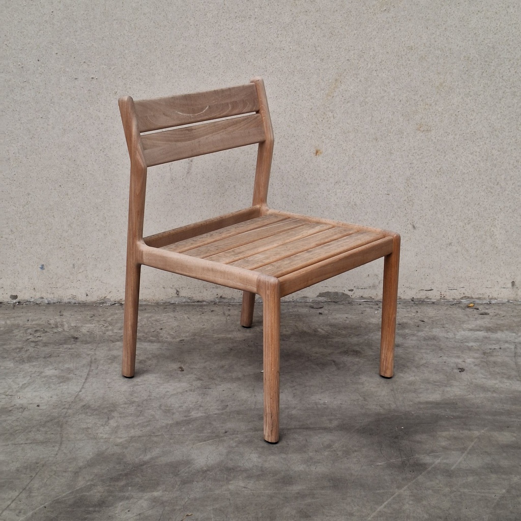 Set of 4 Jack outdoor dining chairs with cushions