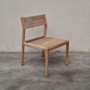 Set of 4 Jack outdoor dining chairs with cushions