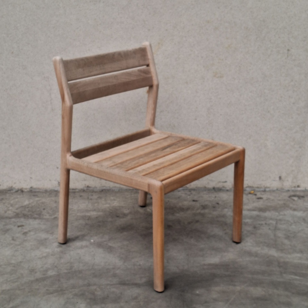 Set of 4 Jack outdoor dining chairs with cushions