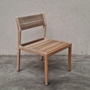 Set of 4 Jack outdoor dining chairs with cushions