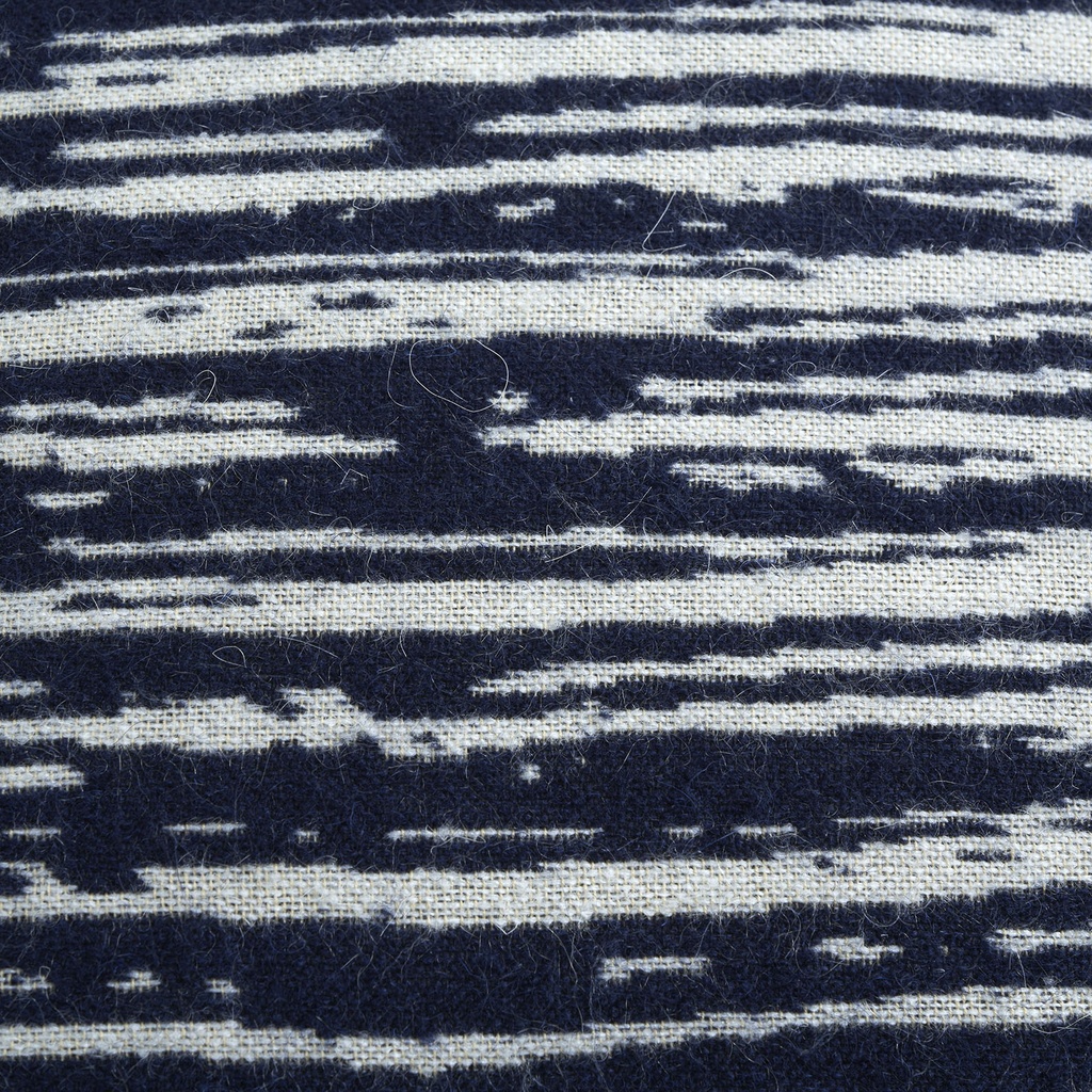 Navy Lines cushion - square 