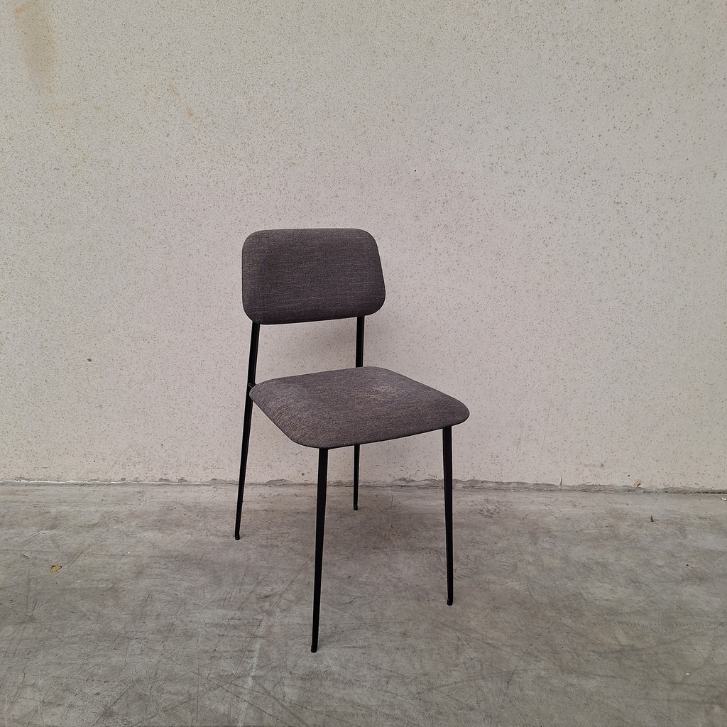 DC dining chair - dark grey