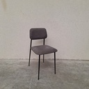 DC dining chair - dark grey