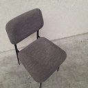 DC dining chair - dark grey