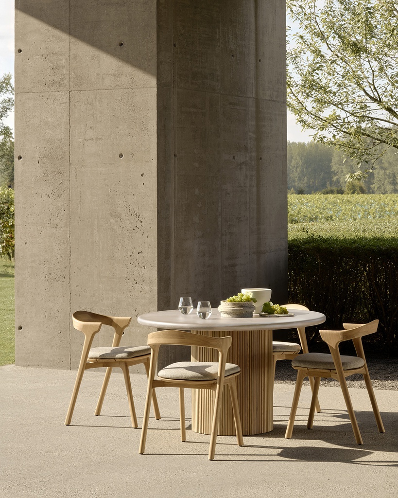 Roller Max outdoor dining table - 125cm TEMPLATE