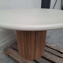 Roller Max outdoor dining table - 125cm