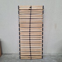 Slatted bed base