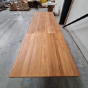 Double extendable dining table