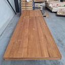 Double extendable dining table