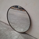 Aged wall mirror