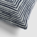 White Linear Square cushion - square 
