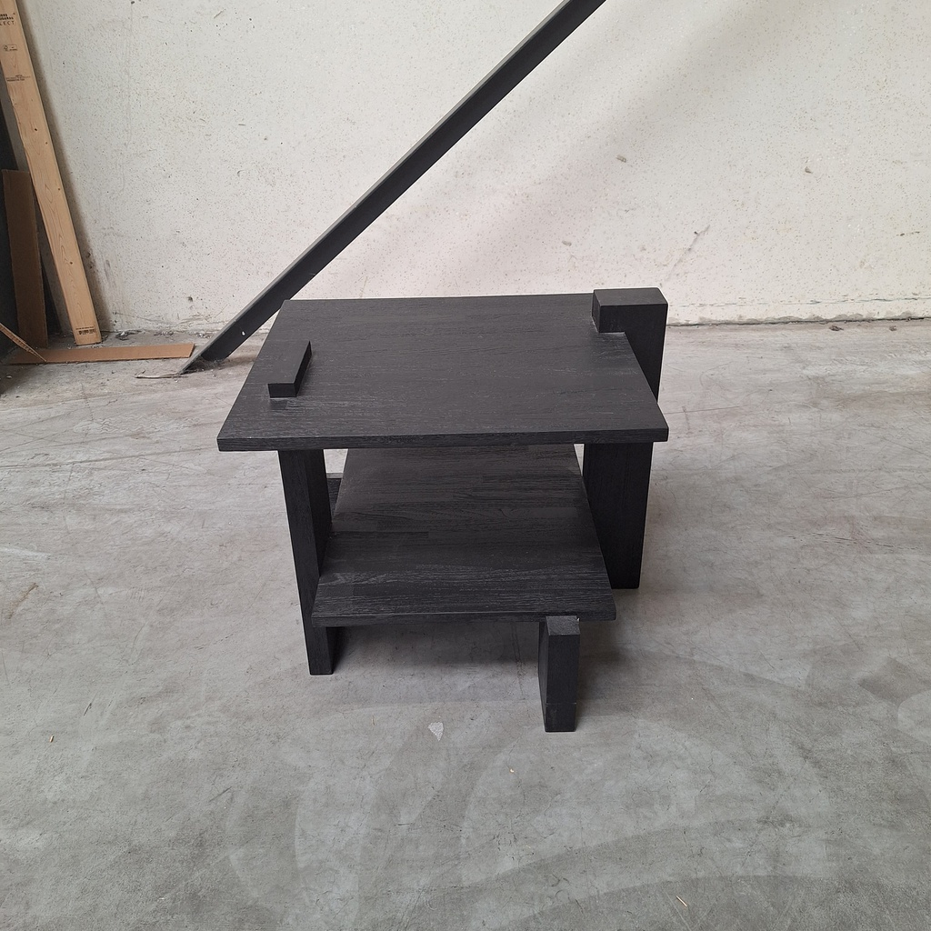 Abstract side table