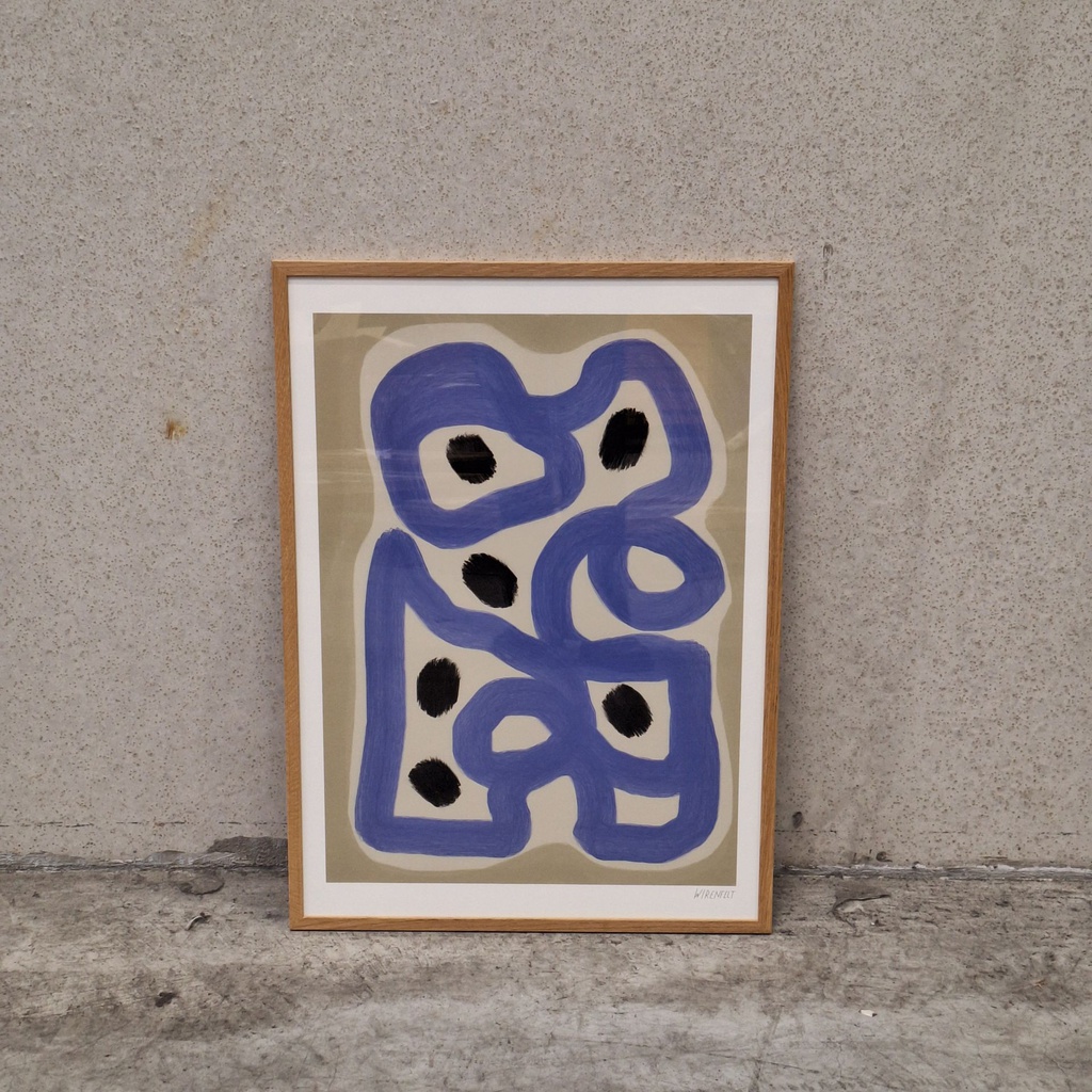 Signe Poster incl. oak frame (50x70cm)