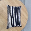 White Stripes cushion