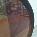 Angle glass tray