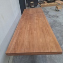 Double extendable dining table