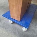 Double extendable dining table
