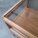 Spindle bedside table