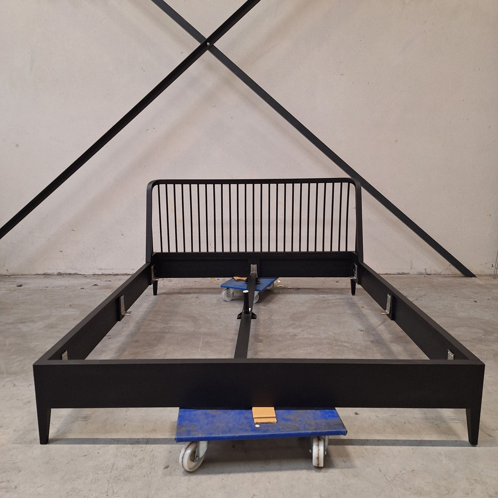 Spindle bed incl. slatted bed base - EU Queen