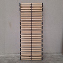 Spindle bed incl. slatted bed base - EU Queen