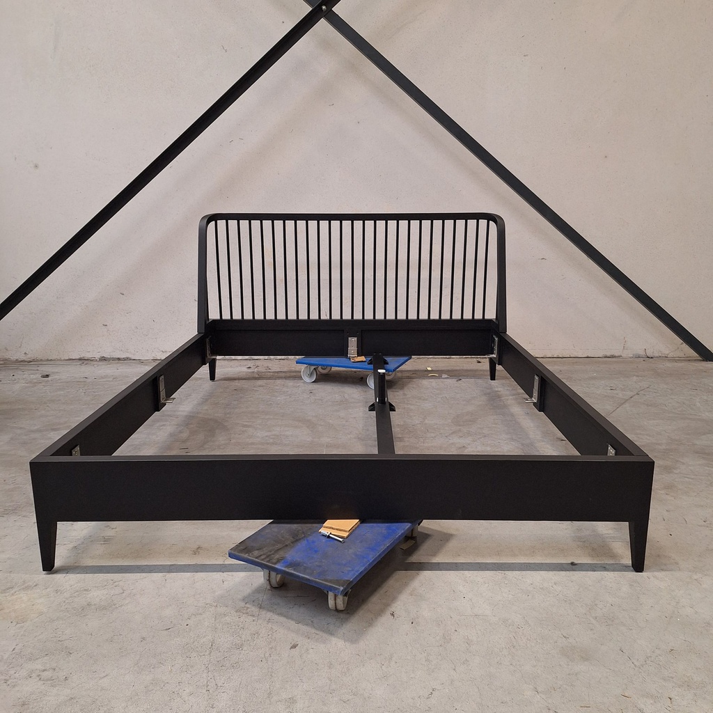 Spindle bed incl. slatted bed base - EU Queen
