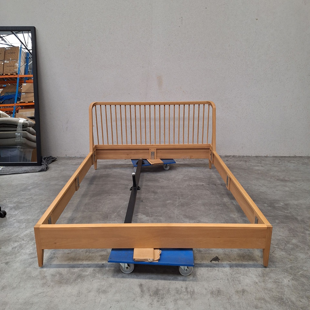 Spindle bed incl. slatted bed base - EU Queen (copy)